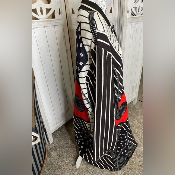 Koos Van Den Akker Vintage Women’s Maxi Coat Patchwork Quilted 80s NYC - Picture 3 of 7